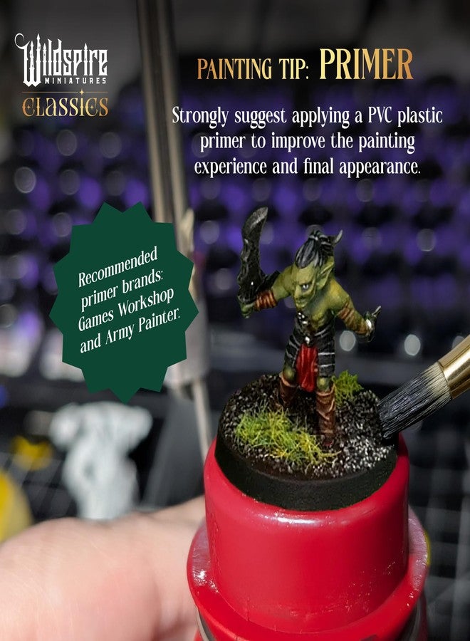 Wildspire Classic Encounters - Expansion Set I - 60 Iconic DND Miniatures Bulk Monsters, Unpainted Tabletop RPG DND Minis, D&D Miniatures, Fantasy Figurines, Dungeons & Dragons Minis, 28mm, Assembled Unprimed - Image 4